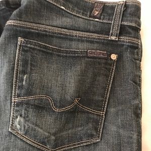 7 for all mankind Roxanne straight leg 27 jeans